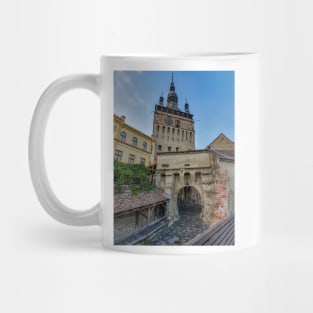 Sighisoara Clock Tower view Mug